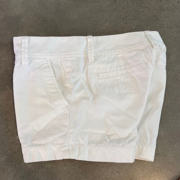 Lilly Pulitzer white Callahan chino shorts cotton Juniors size 00 - Picture 3 of 4